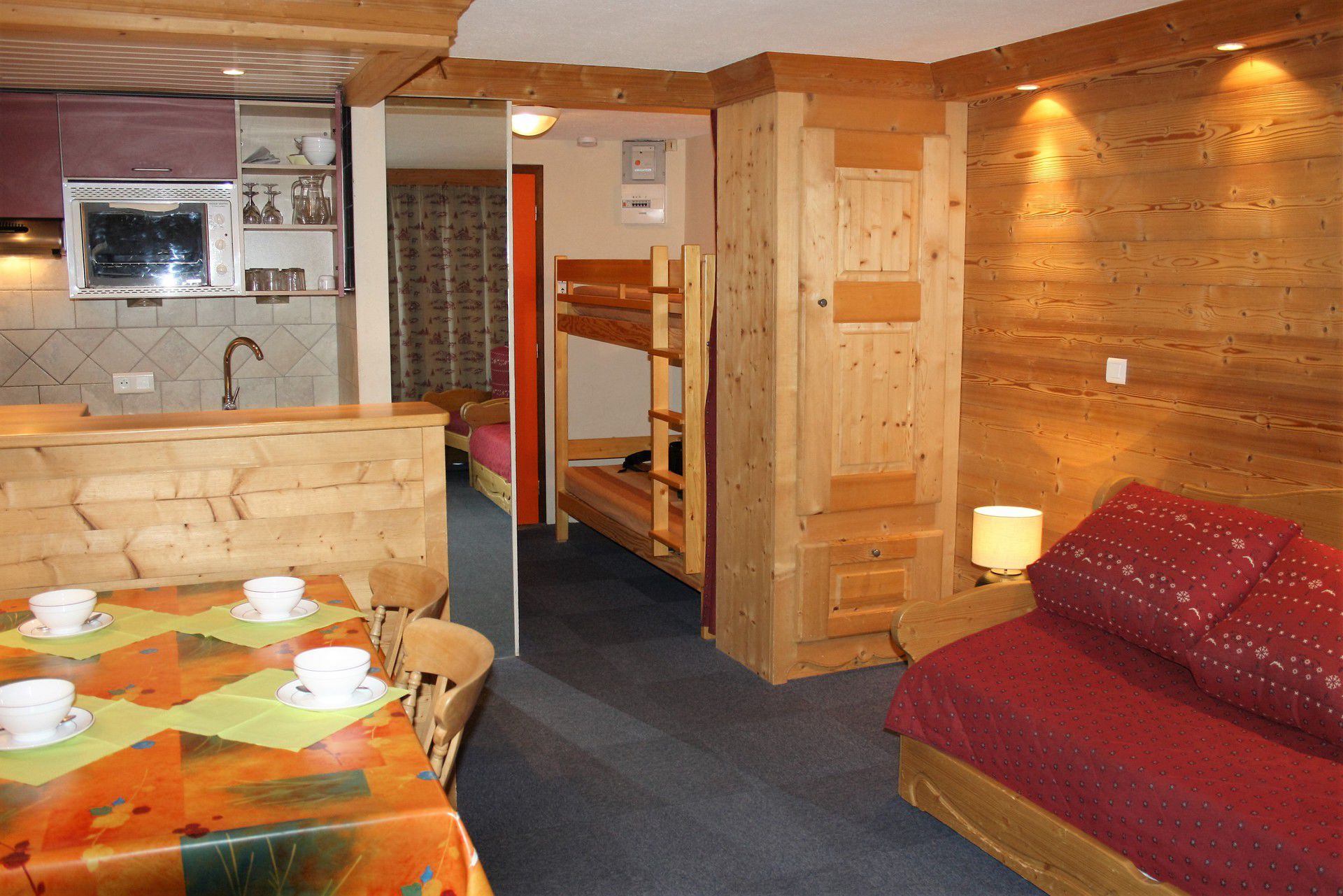 Studio 4 personen - Appartements Palafour - Tignes 2100 Le Lac
