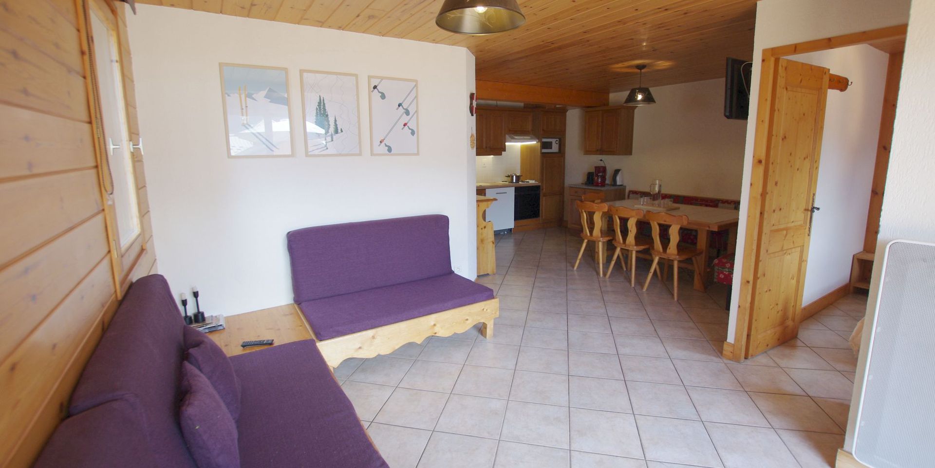4 pièces / 4 pièces cabine - Résidence LA TOUR DU MERLE - ref CTDM001 - 2
