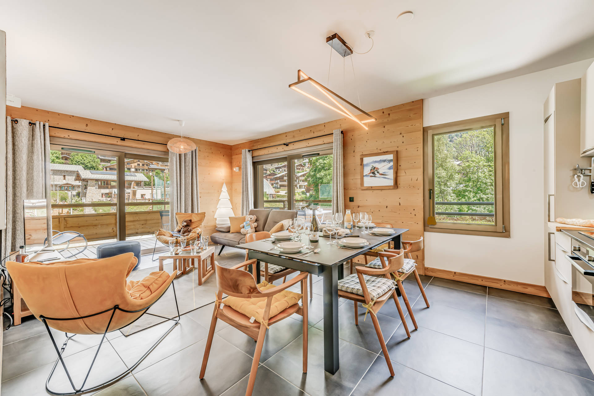 3 rooms - Residence LES TERRASSES DE LA VANOISE - ref TERVANB15 - 2