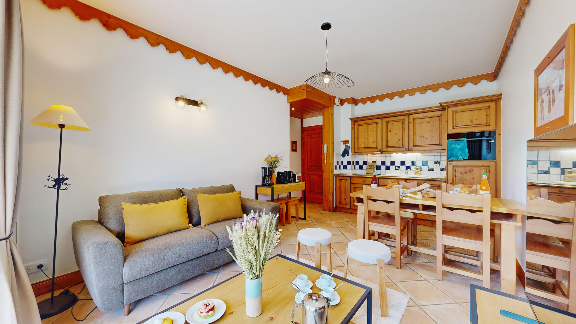 3 rooms - Residence LES ALPAGES - ref CALPD-12 - 2